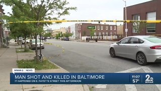 Trauma team responds to deadly shooting in Southeast Baltimore