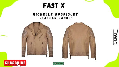 Fast X 2023 Michelle Rodriguez Leather Jacket #fastx | Celeb Leather Jackets