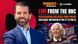 Peter Navarro released from prison, heads straight to the RNC, Exclusive Interview