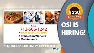 OSI Oakland looking to add to workforce
