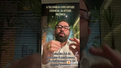 A TOLERÂNCIA COMO VIRTUDE ESSENCIAL DA ATITUDE MAÇÔNICA