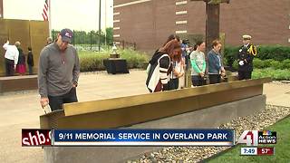 9/11 memorial ceremony in Overland Park