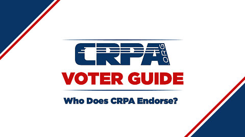 Who Does CRPA Endorse?