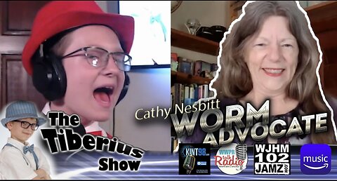 What Is A Worm Advocate? The Tiberius Show Cathy’s Crawly Composters Kid Podcasts Podcast