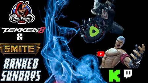 RANKED SUNDAYS: Tekken 8, Then Smite (Ranked Joust)