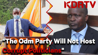 Hon. John Mbadi, "The ODM Party Will Not Host Corrupt Politicians"