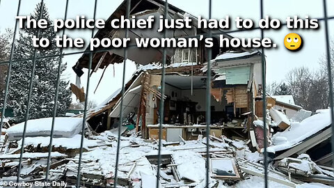 💥 Jackbooted Wyoming Cops Destroy Woman’s Home to Flush Out Accused Cop Killer