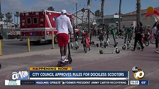 San Diego City Council finalizes approval of dockless scooters regulations