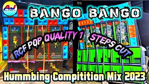 Rcf Pop Quality 1-Steps Cut Hummbing Compitition Mix 2023 ]Bango Bango ] - DJ Ajiy Remix