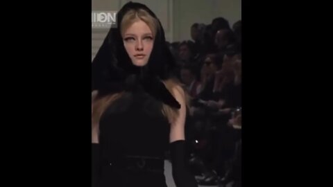 Siberian Princess Vlada Roslyakova walks the Blumarine fall winter 2007 runway in Milan