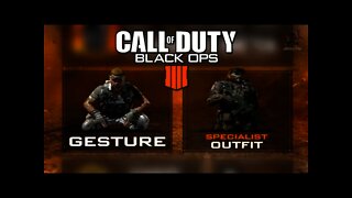 Black Ops 4 - Gestures & Outfits Revealed!