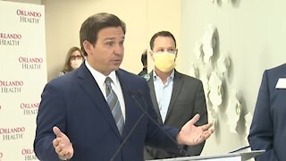 FULL PRESSER : Florida to identify large-scale sites for COVID-19 vaccinations