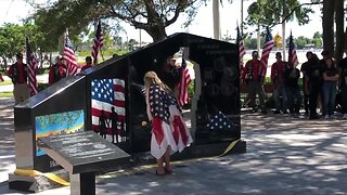 Gold Star Families Memorial Monument unveiled in West Palm Beach
