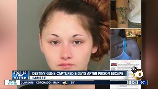 Woman who escaped from Santee jail recaptured