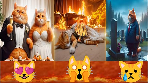 There was a fire at the Cat Wedding