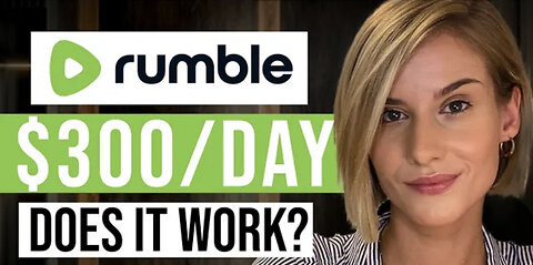 Earn Money on RUMBLE by re-uploading videos! #money #rumble