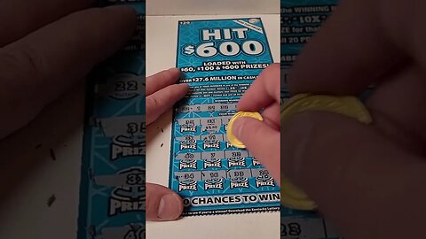 $600 Lottery Ticket Winner! #lottery