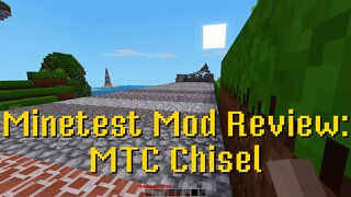 Minetest Mod Review: MTC Chisel