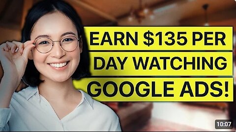 GET PAID $135 PER DAY WATCHING GOOGLE (Make Money Online 2024)