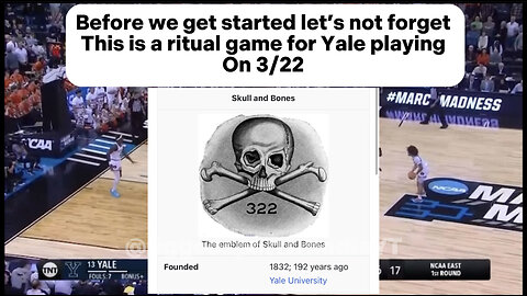 Rigged Yale Bulldogs UPSET ENDING vs Auburn Tigers | THEY WIN ON 3/22 RITUAL RIGHT IN YOUR FACE