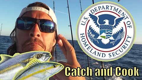 TROLLING for Yellowtail THEN called by HOMELAND SECURITY {Catch and Cook}