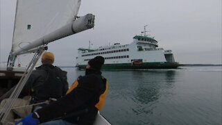 Winter Sailing on Port Townsend Bay