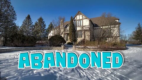 Extremely Creepy: Watch an Abandoned $10 Million Tudor Mansion in the Country!!