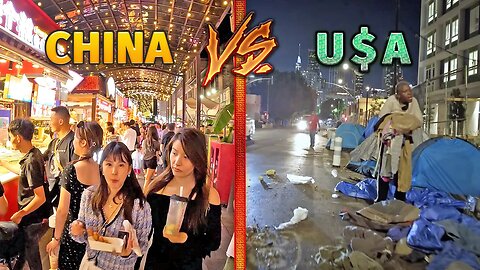 China vs USA - Which Country is Safer? (Americans Shocked)