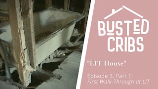 BUSTED CRIBS - LIT HOUSE - MODERN FARMHOUSE RENOVATION