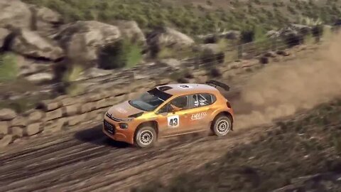 DiRT Rally 2 - Replay - Citroen C3 at Camino de acantilados y rocas inverso