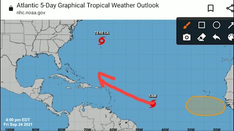 9/24/21 Tropical Update