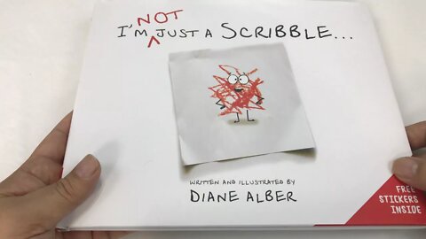 "I'm NOT just a Scribble" kids book by Diane Alber