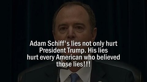 TRUTH Matters: Schiff Lies About Trump-Zelensky Call