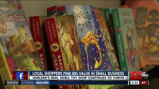 Shoppers find big value in shopping 'small'