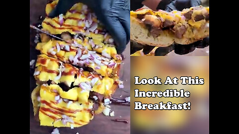 Look At This Incredible Breakfast 🥪 cocking food videos