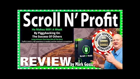 Scroll N Profit Review With Walkthrough Demo + 🚦 SUPER HELPFUL 🤐 SCROLL N PROFIT BONUSES 🚦