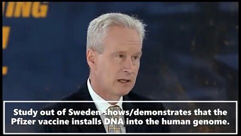 Study out of Sweden shows/demonstrates that the Pfizer vaccine installs DNA into the human genome.