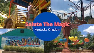Kentucky Kingdom Family Day PART 1 | The day before School Starts 2020