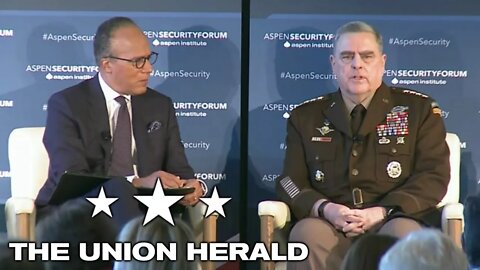General Milley Delivers Remarks at 2021 Aspen Security Forum