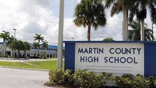 Gun found in vehicle parked at Martin County High School