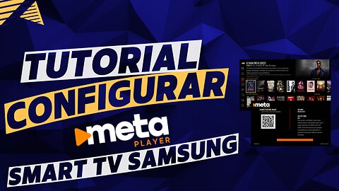 Meta Player nas Smarts TVs Samsung | Passo à Passo - Como Instalar e Configurar o App | Vaca Tech