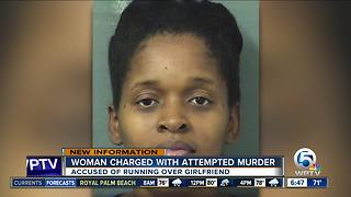 Woman accused of hitting girlfriend with car charged with attempted murder