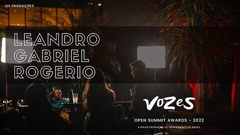 [Vozes] Open Summit Awards - Abertura