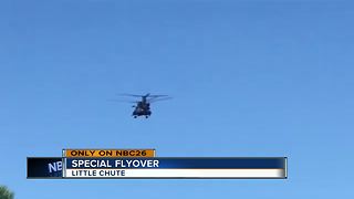 Special flyover to honor fallen soldier from Little Chute