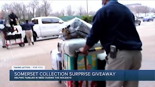 Somerset Collection in Troy surprises families in need this holiday season