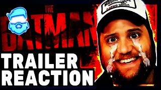 THE BATMAN | Official Trailer Reaction Makes Me Cry! | DC Fandome | Robert Pattinson, Zoe Kravitz