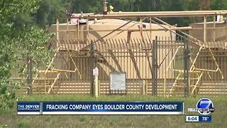 Fracking company eyes Boulder County development