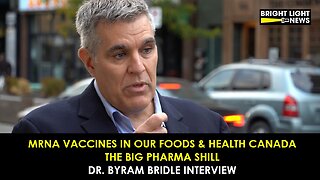 [INTERVIEW] mRNA Vaccines in Our Foods & Health Canada the Big Pharma Shill -Dr. Byram Bridle