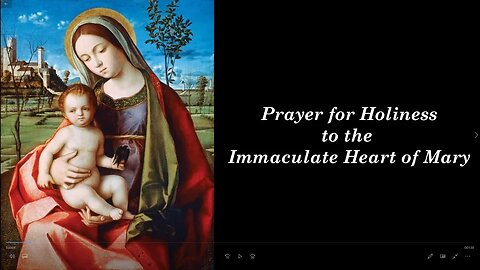 Catholic Prayer for Holiness to the Immaculate Heart of Mary