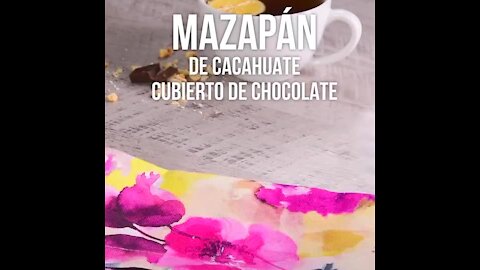 Chocolate Covered Peanut Marzipan